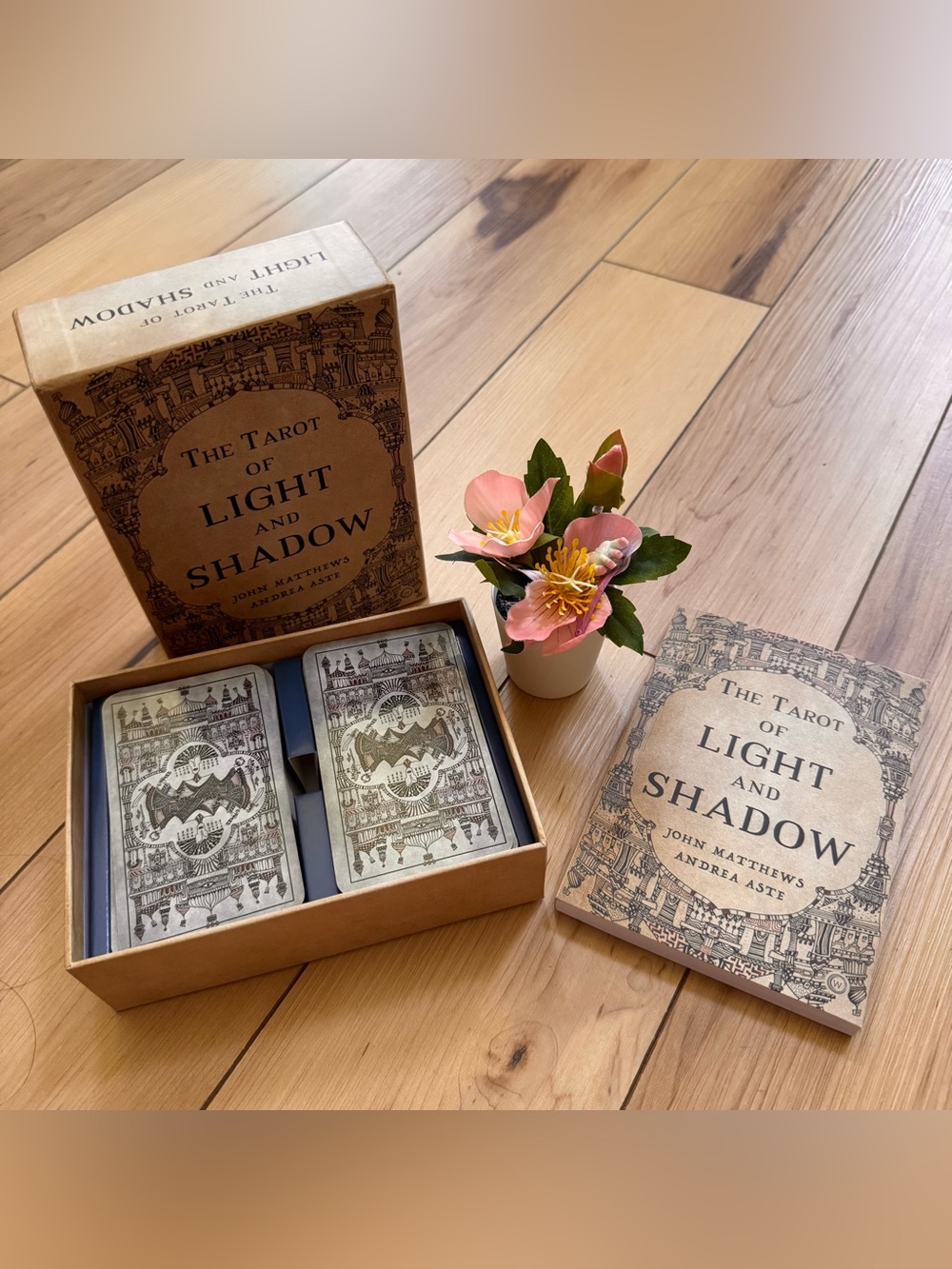 The Tarot of Light and Shadow Deck - Beige Boxed Set